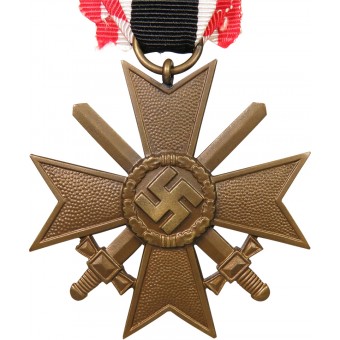 Guerra al Merito cross / KVK II 1939 secondo classe w / spade Fat Swastika. Espenlaub militaria